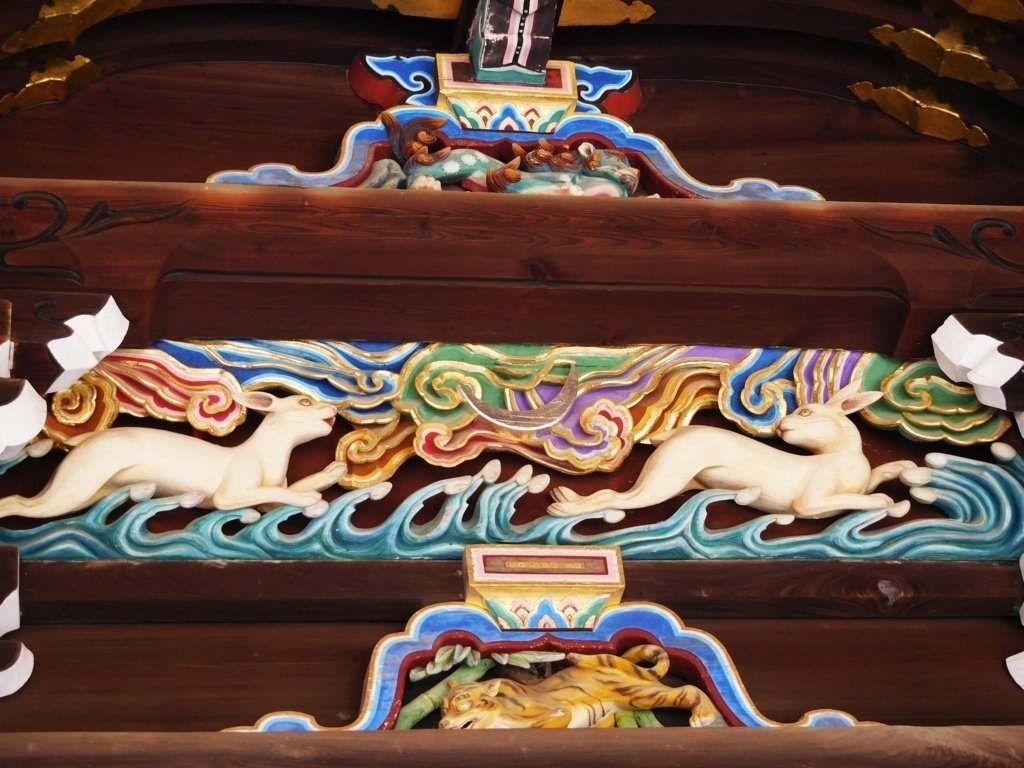 卯】ウサギの社寺彩色の話｜巳白