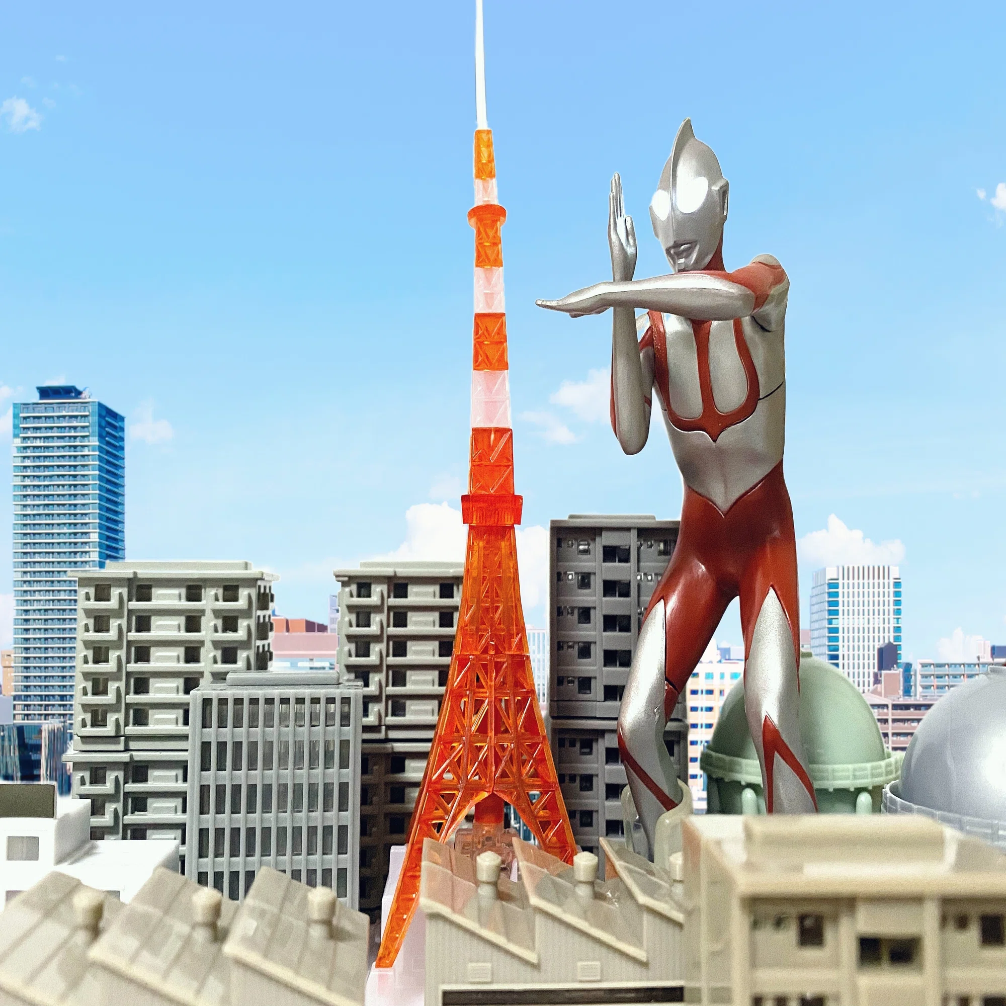 300円で買える光る東京タワーを組んだ｜nyapoona