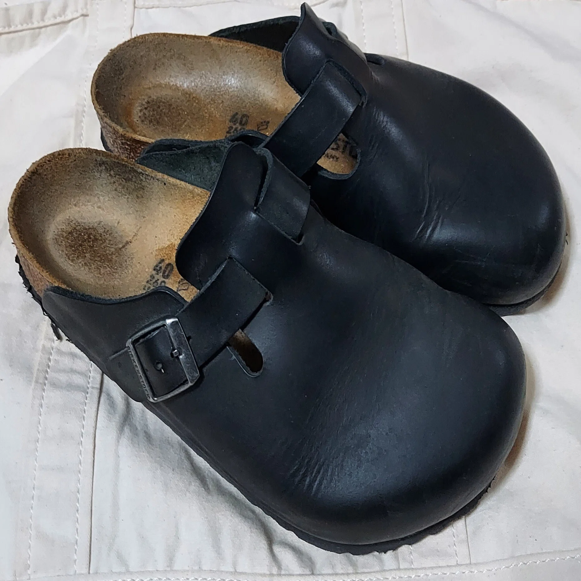 BIRKENSTOCKのオイルドレザー経年変化と、地元のスイーツ｜アキスケ