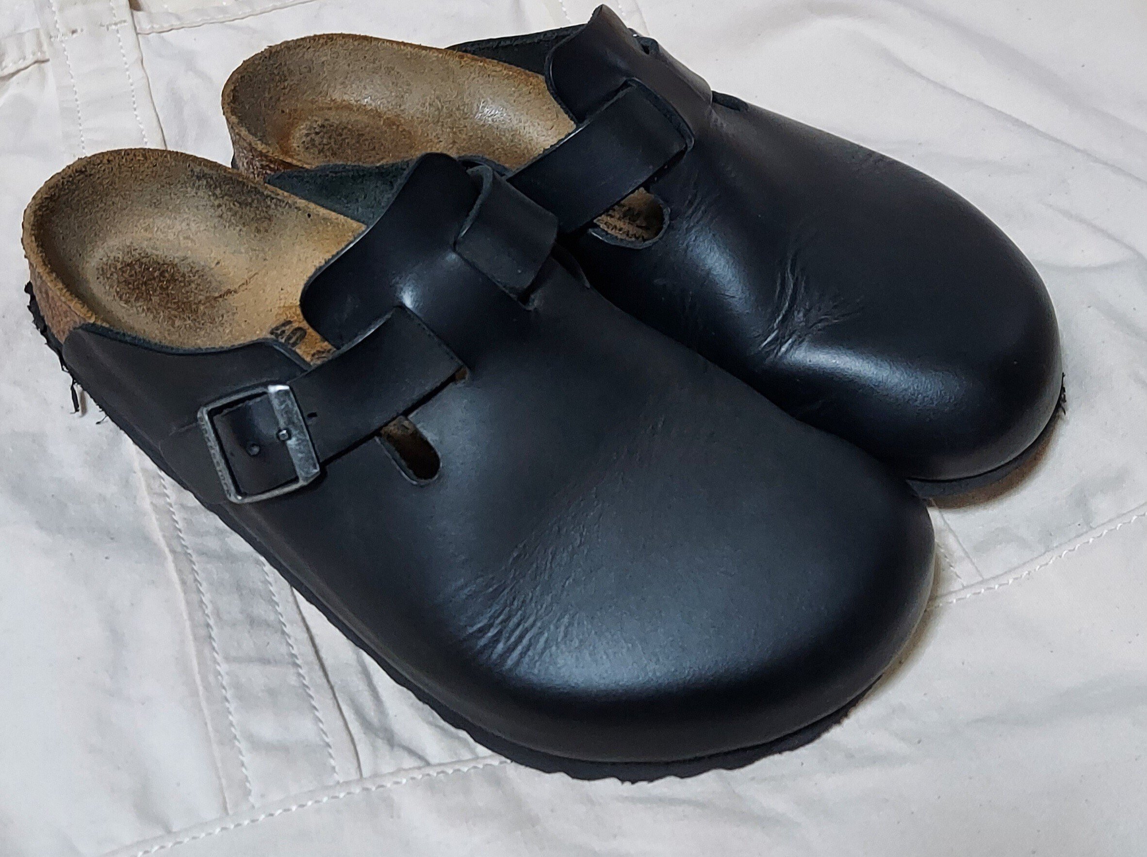 BIRKENSTOCKオイルドレザーの経年変化