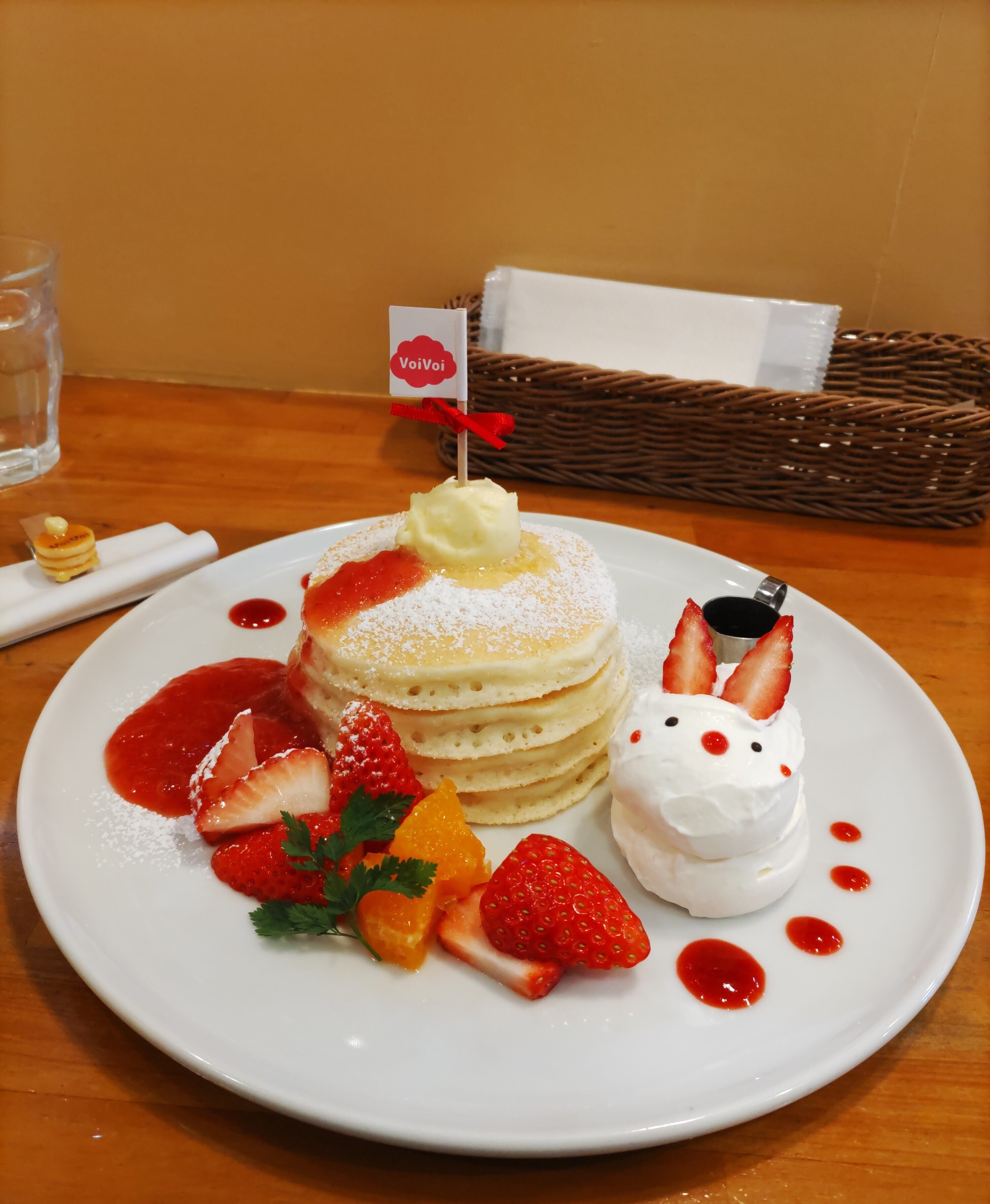 大好きなパンケーキ23 3皿目｜うさぎねこ