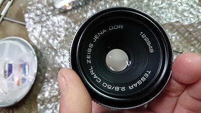 Carl Zeiss Jena DDR 50/2.8 Tessarの修理|\えそら/ Carl Zeiss Jena DDR 50/2.8 Tessarの修理|\えそら/