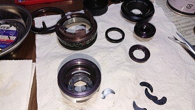 Carl Zeiss Jena DDR 50/2.8 Tessarの修理|\えそら/ Carl Zeiss Jena DDR 50/2.8 Tessarの修理|\えそら/