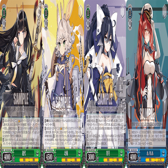 ヴァイス】鶴のように舞い、相手を蜂の巣にする8宝アズレン【デッキ