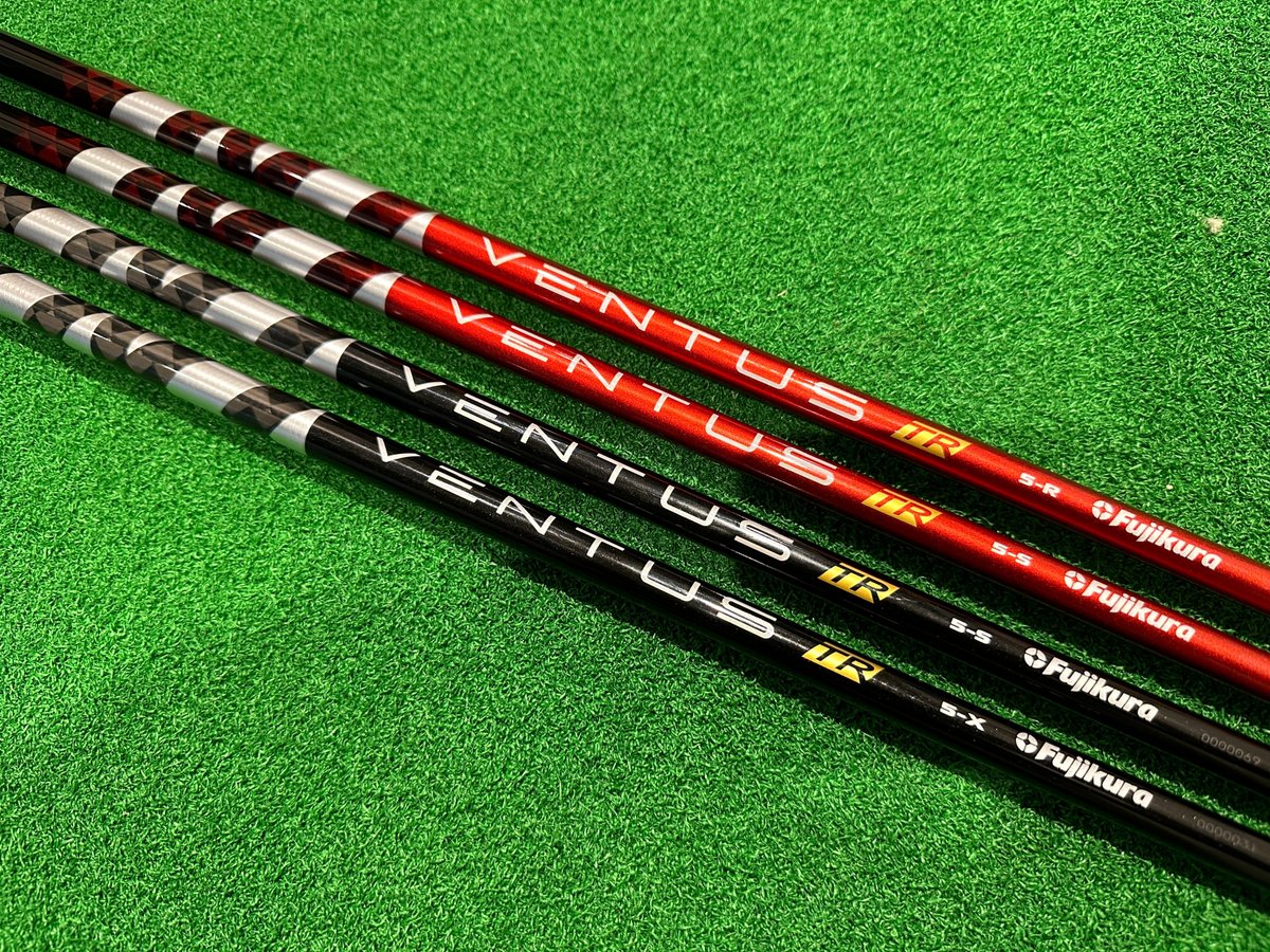 フジクラ・ベンタスTRレッド、ブラックを褒めずにはいられない  