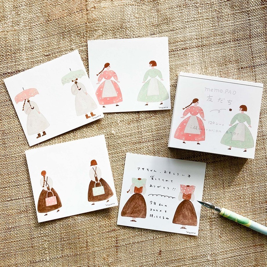 2023 春の新作⑥ ネクタイ 一筆箋 & ブロックメモ｜表現社 cozyca products