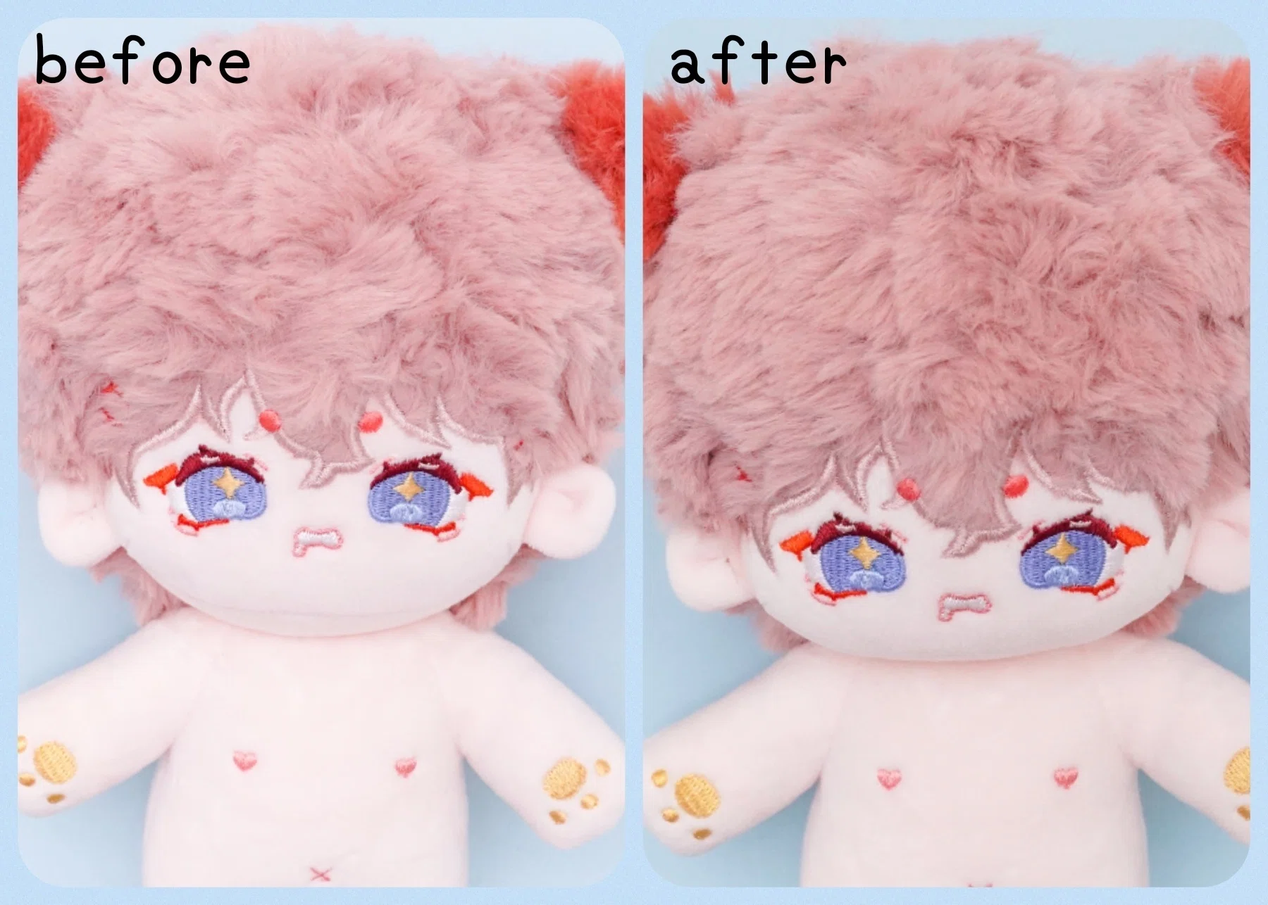 ちびぬいお顔パーツご確認用 無属性⁄着せ替えぬいぐるみのフェイス