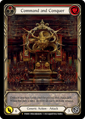 その他 Flesh and Blood Command and Conquer FAB】Flesh and Blood Command and Conquer