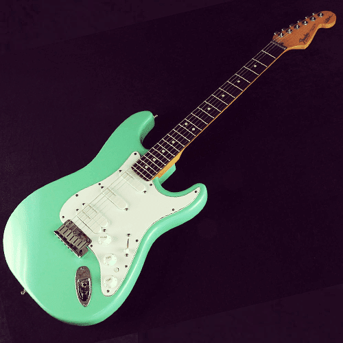 Fender JeffBeck Stratocaster ジェフベックストラト Fender Jeff Beck Stratocaster Rosewood Fingerboard, Surf Green