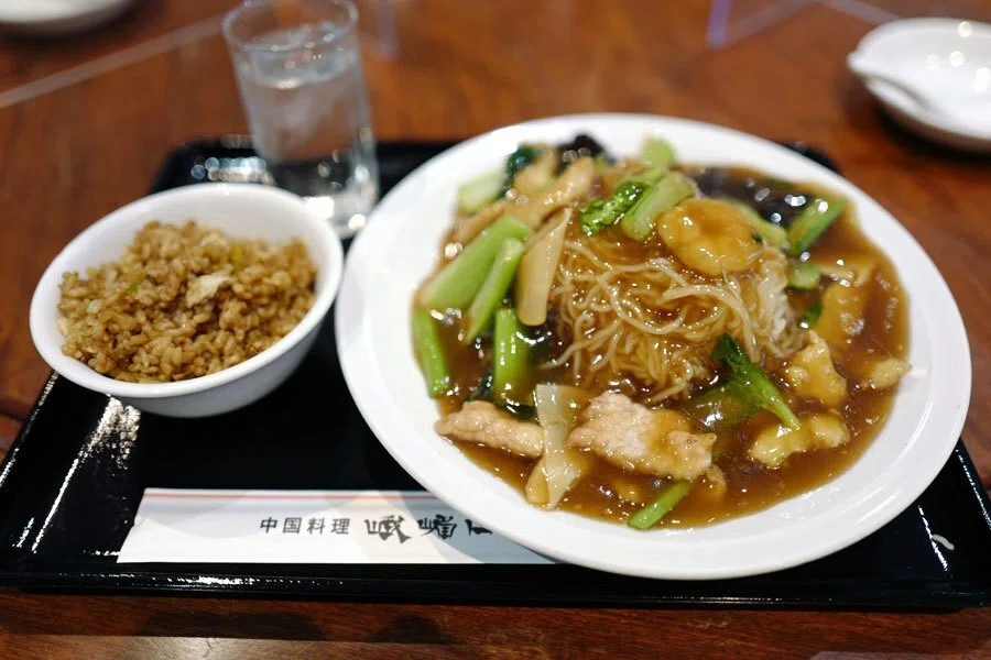 極細の五目あんかけ焼きそばが好き！｜サカキシンイチロウ