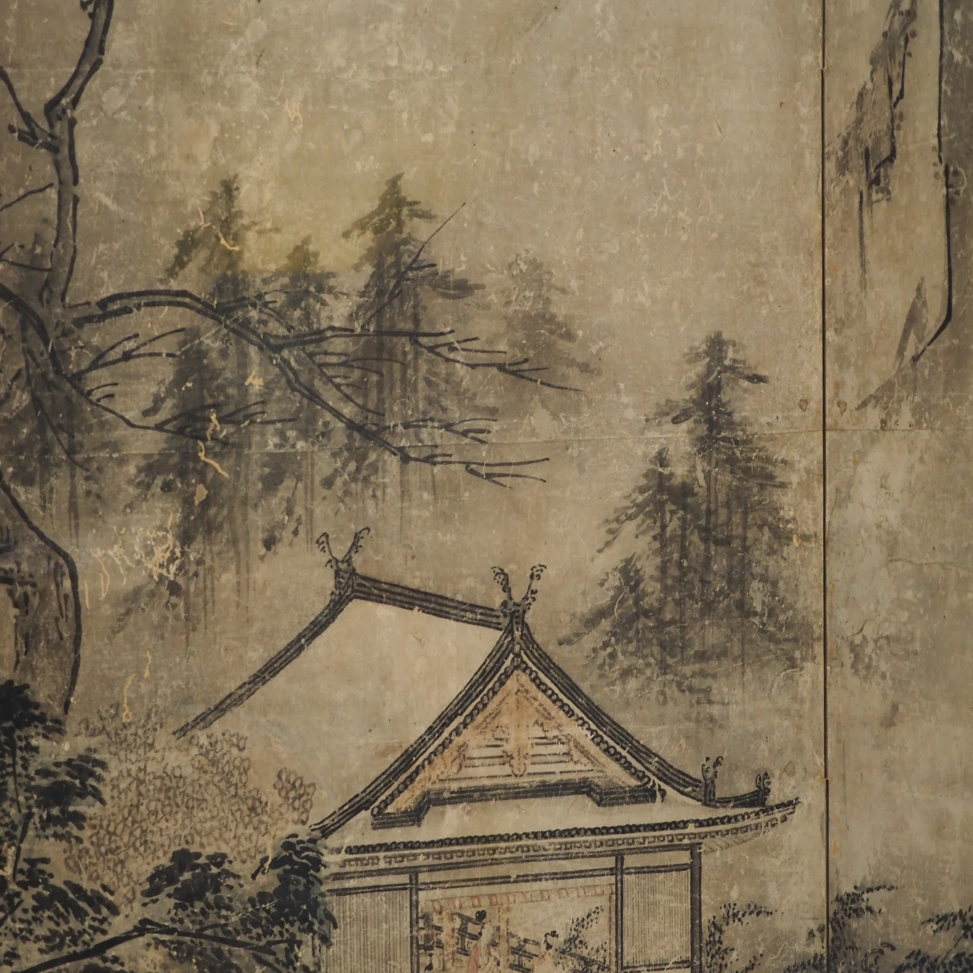 雪舟の師匠・周文の作品と伝わる、トーハクの『四季山水図屏風』を 