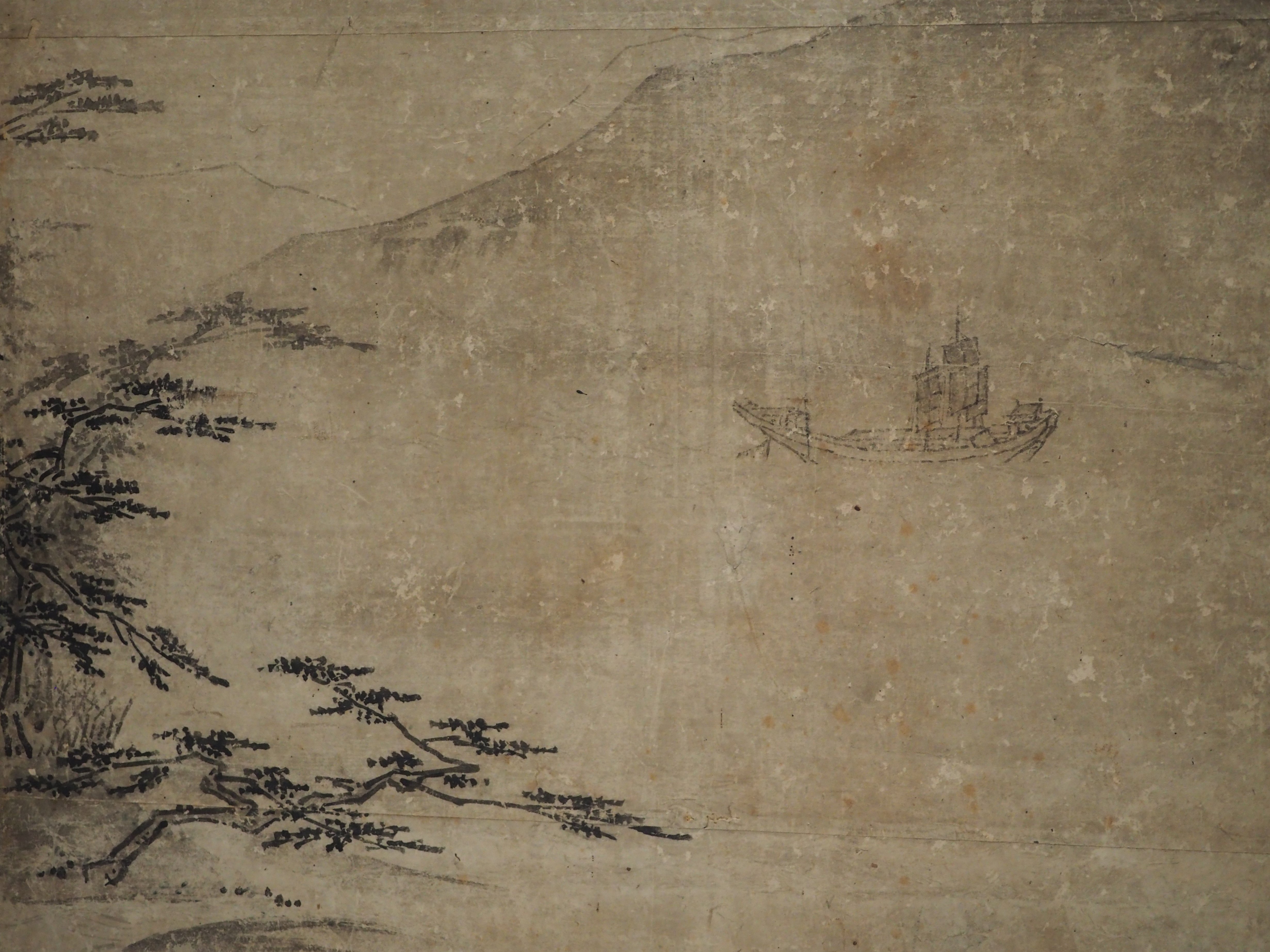 雪舟の師匠・周文の作品と伝わる、トーハクの『四季山水図屏風