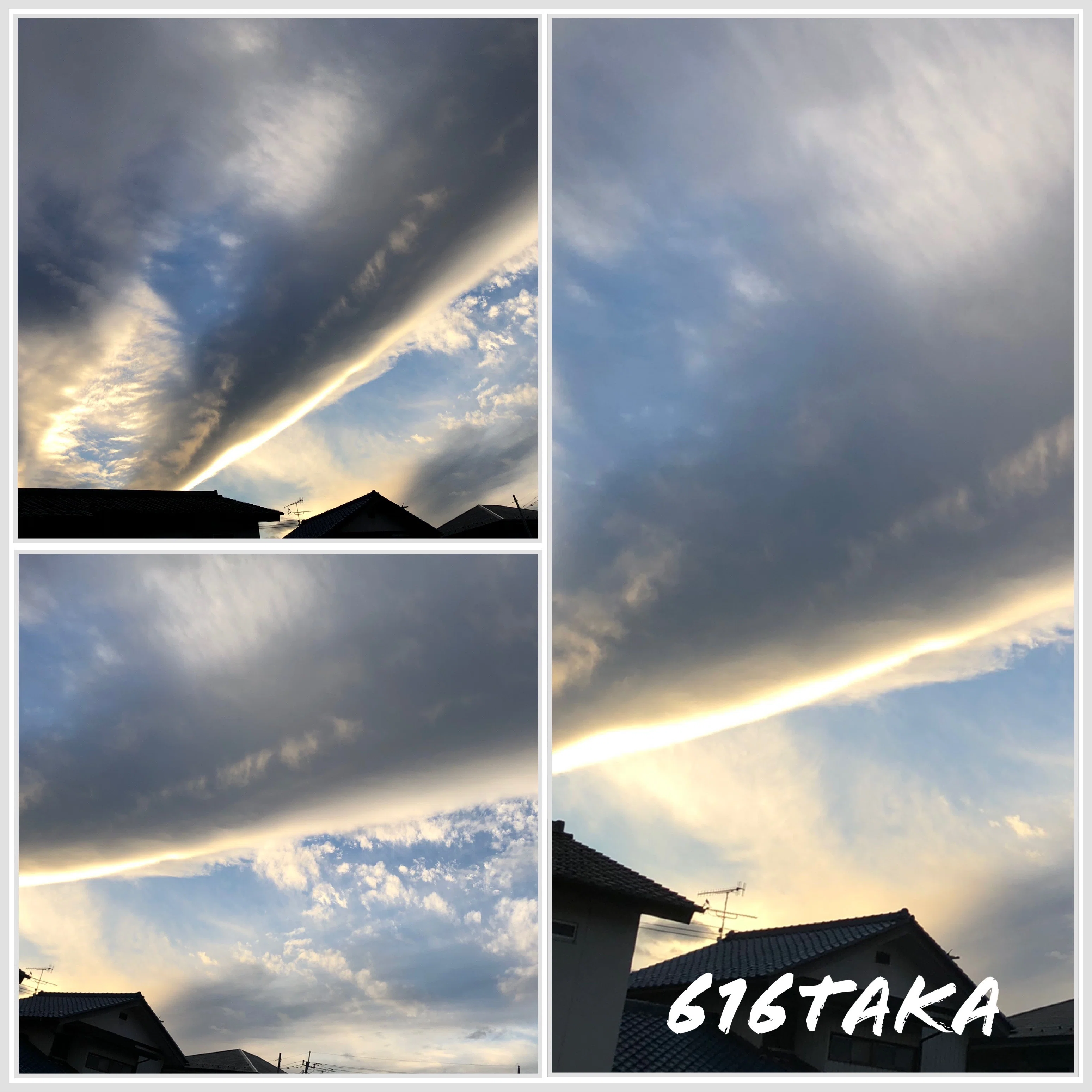 怪しげな雲行きだ〜🌥☁️🌬🌨😅😳🤫｜616taka｜note