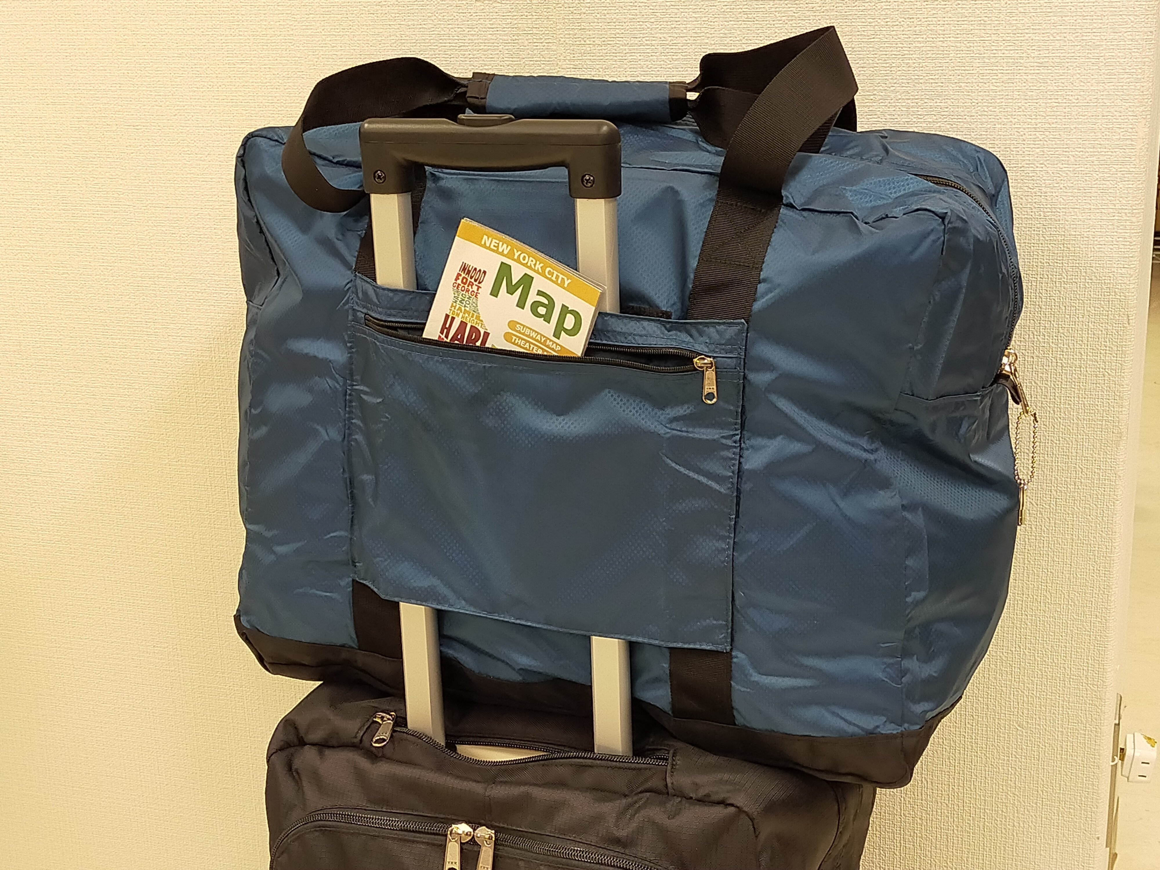 使ってみた】ソロツーリストの折り畳みボストンバッグ｜スーツケースの