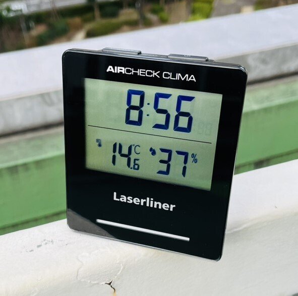 デジタル温湿度計 エアーチェッククリマ