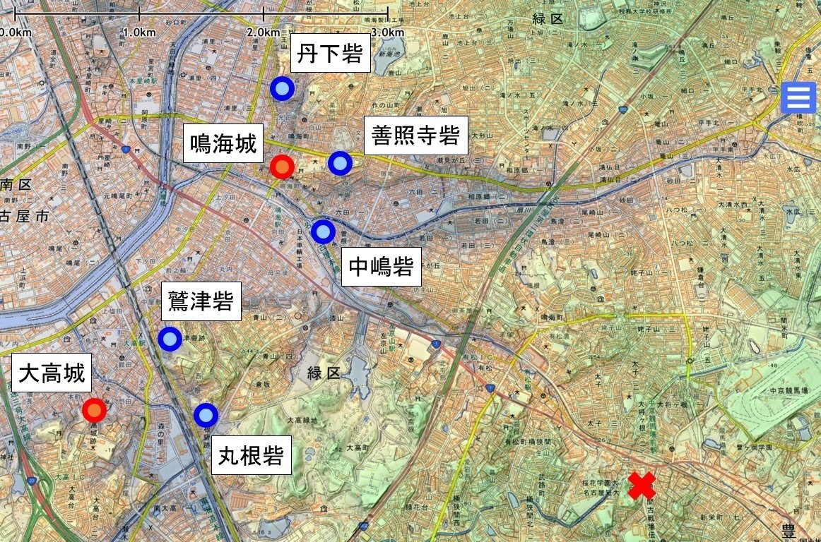 桶狭間の戦い 織田信長の年表のちょっと詳しめ 桶狭間の戦い～小牧山城移転
