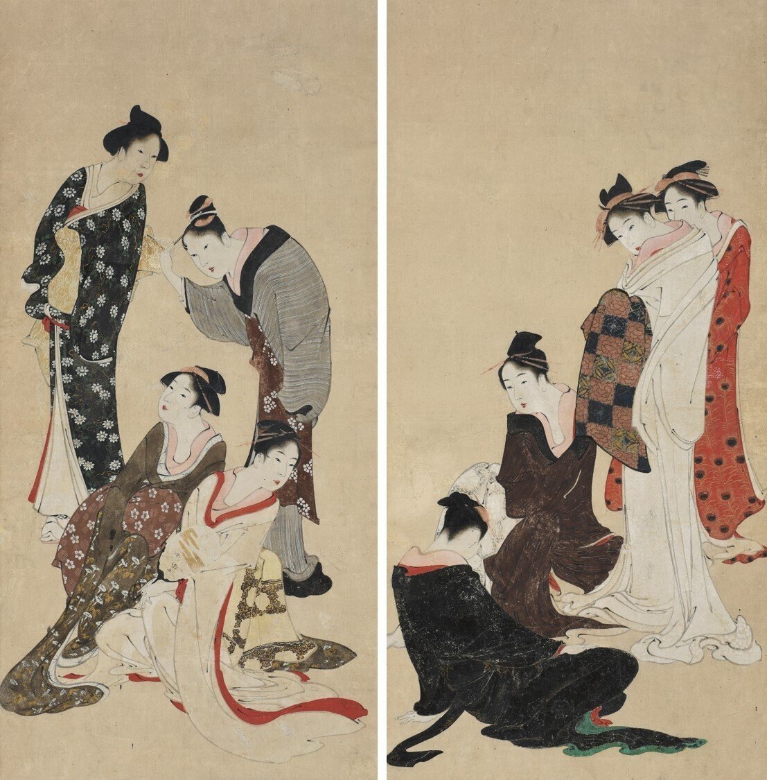 美術館ニュース】北斎の肉筆画が多数出展される 『永田コレクションの