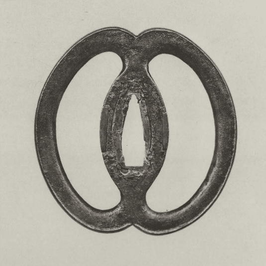 鍔　海鼠図透鐔　 T-018-1SU9 山銅の左右海鼠透鐔①｜刀箱師の日本刀ブログ 中村圭佑