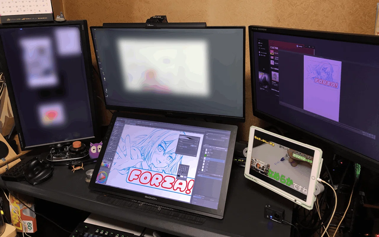 中華液タブGAOMON PD2200を買ってみた(後編)|月見ちる 中華液タブGAOMON PD2200を買ってみた(後編)|月見ちる
