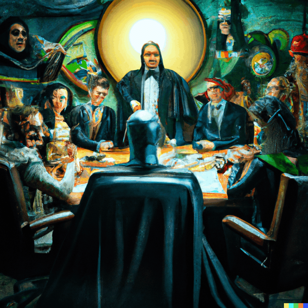 続：エヴァのMAGIシステムをGPT3で作ってみた。【秘密結社会議編