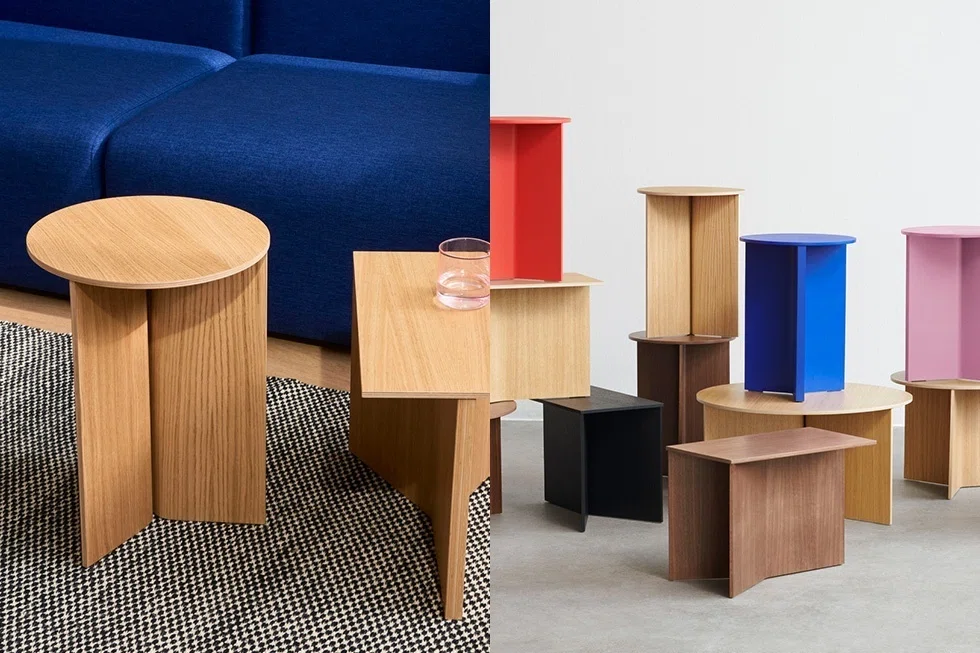 美品】HAY みする SLIT TABLE ROUND スリットテーブル ローテーブル