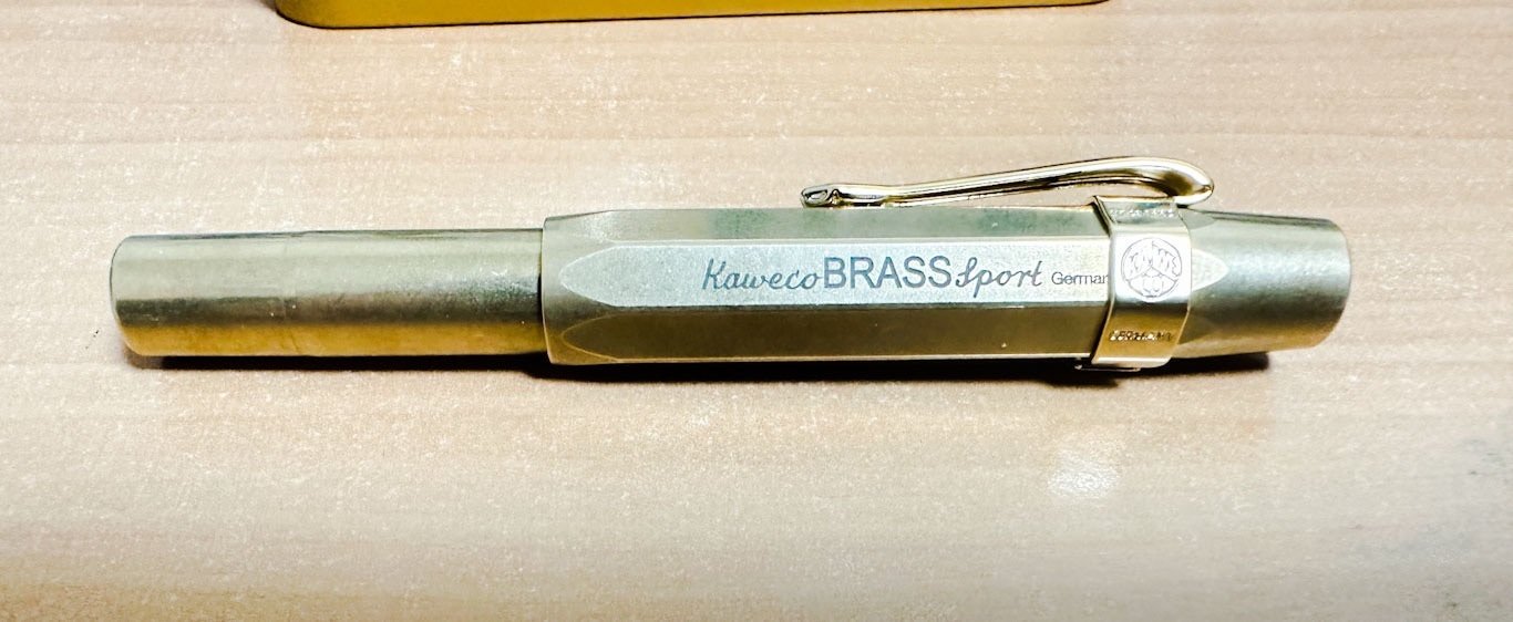 カヴェコのブラススポーツ万年筆を買った｜nil