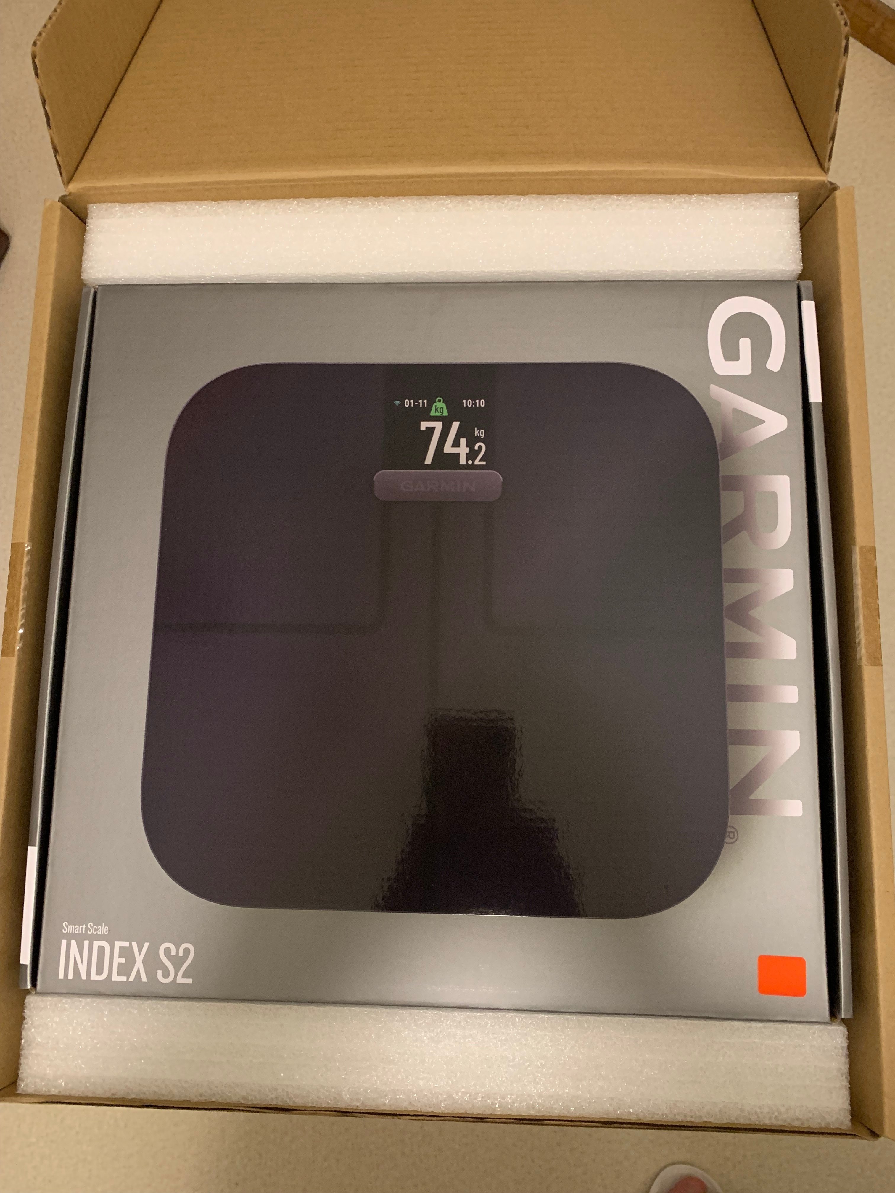 Index S2は最高の体重計#1 ~Garmin Index S2 開封の儀~|壱百 Index S2は最高の体重計#1 ~Garmin Index S2 開封の儀~|壱百