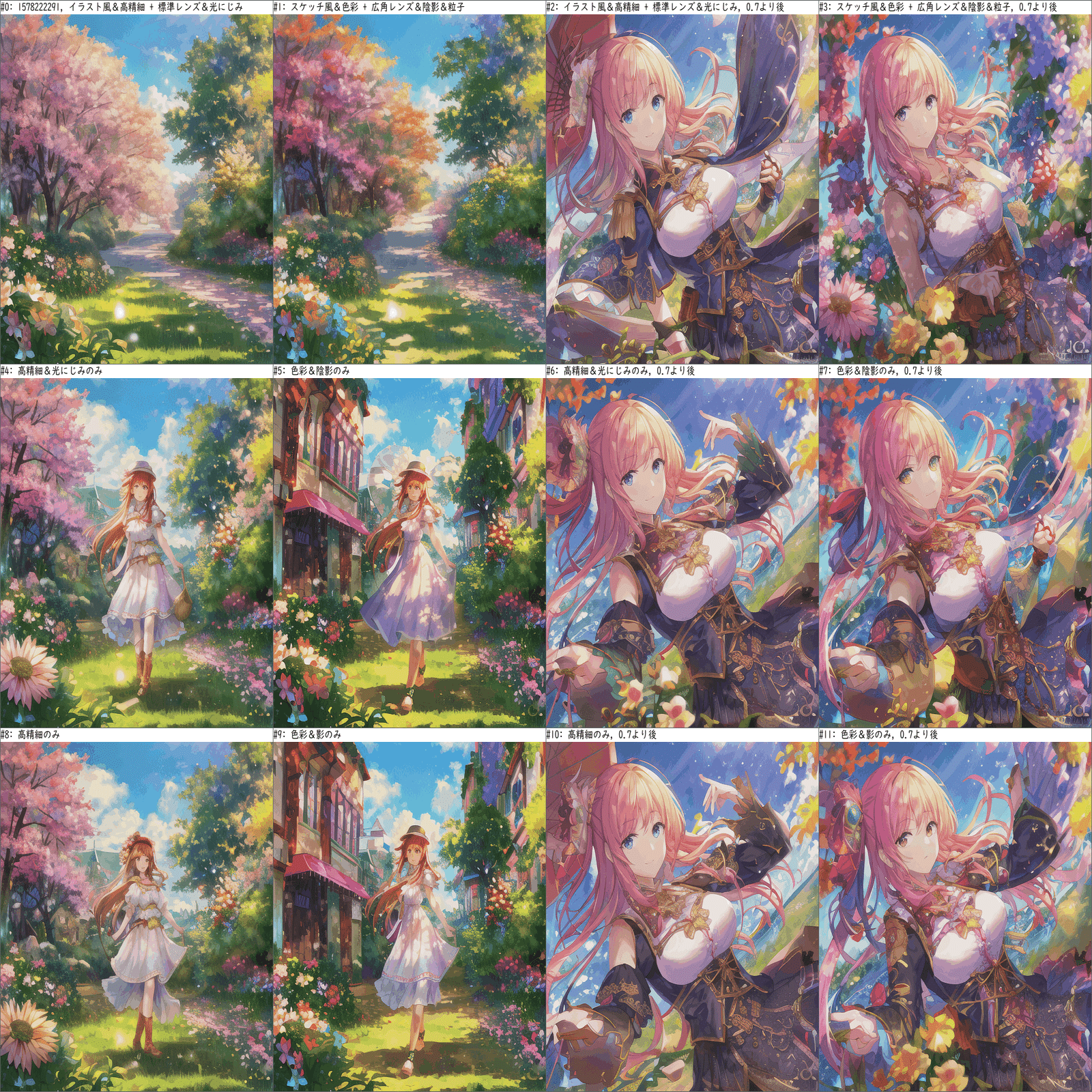 Stable Diffusionを使ったイラスト作成の記録（13） ～ 画質タグの