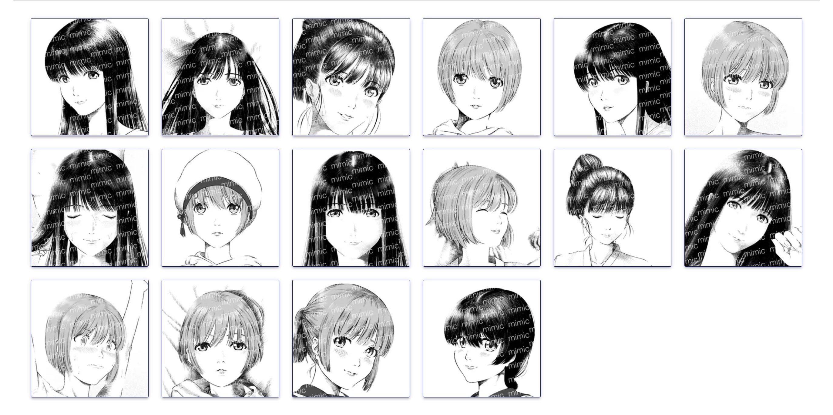 12月7日 イラスト生成AI「mimic」で遊んでみた｜とらつぐみ