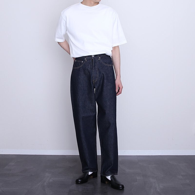 HARD TWIST DENIM WIDE PANTS オーラリー デニムパンツデニム/ジーンズ