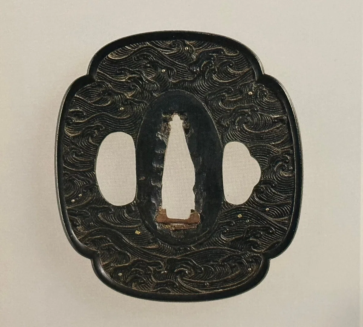 鉄鍔 平安城 室町時代 51 （141th KOGIRE-KAI AUCTION CATALOG by 