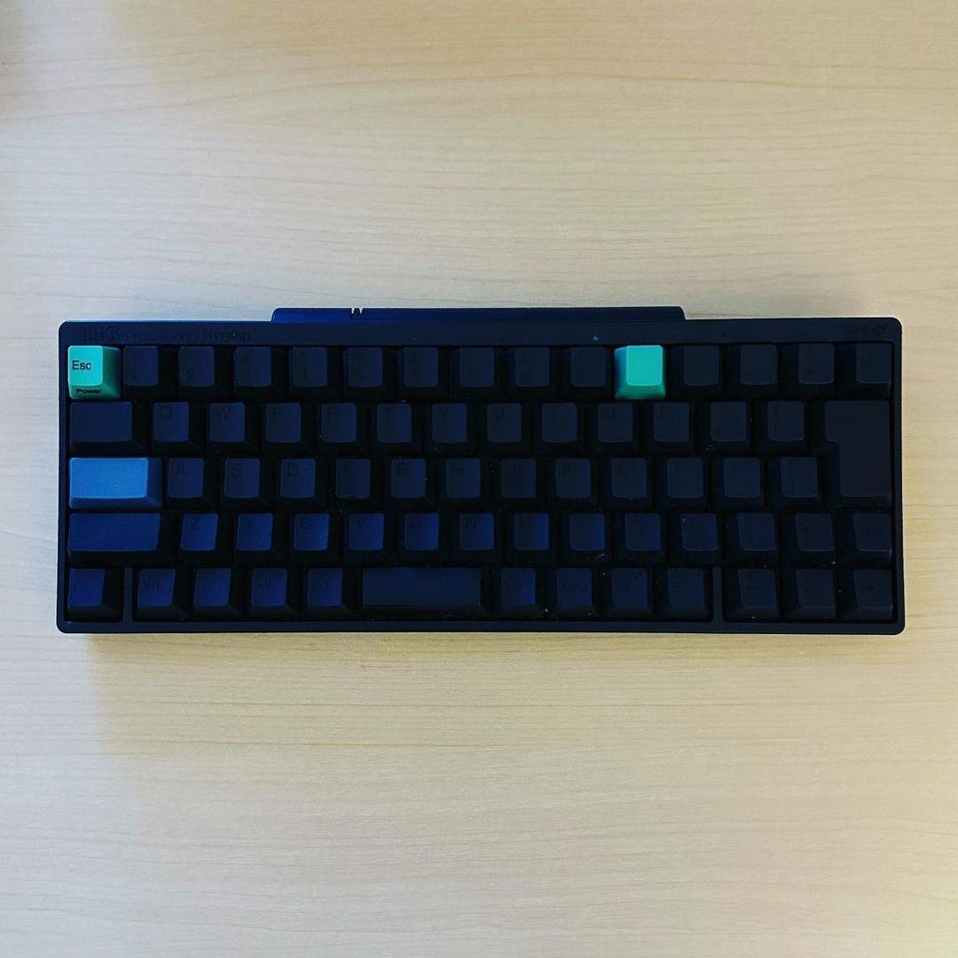 買ってよかったもの:HHKBカラーキートップセット(緑 / 青 買ってよかったもの:HHKBカラーキートップセット(緑 / 青