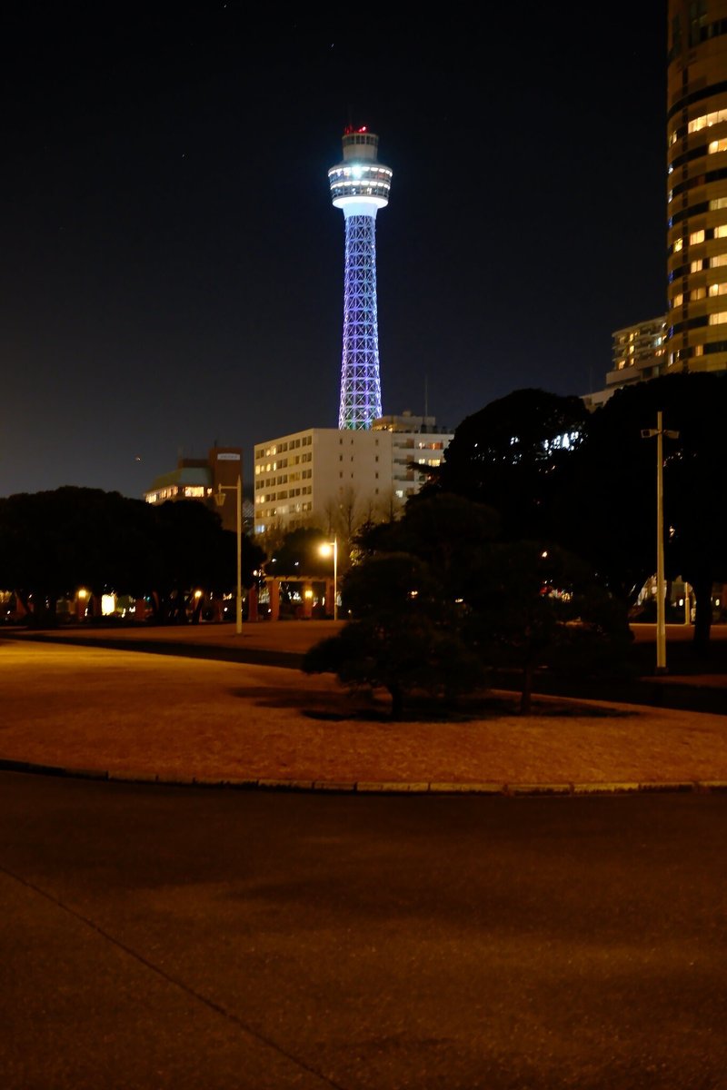 横浜　ゲーミング 夜景　山下公園