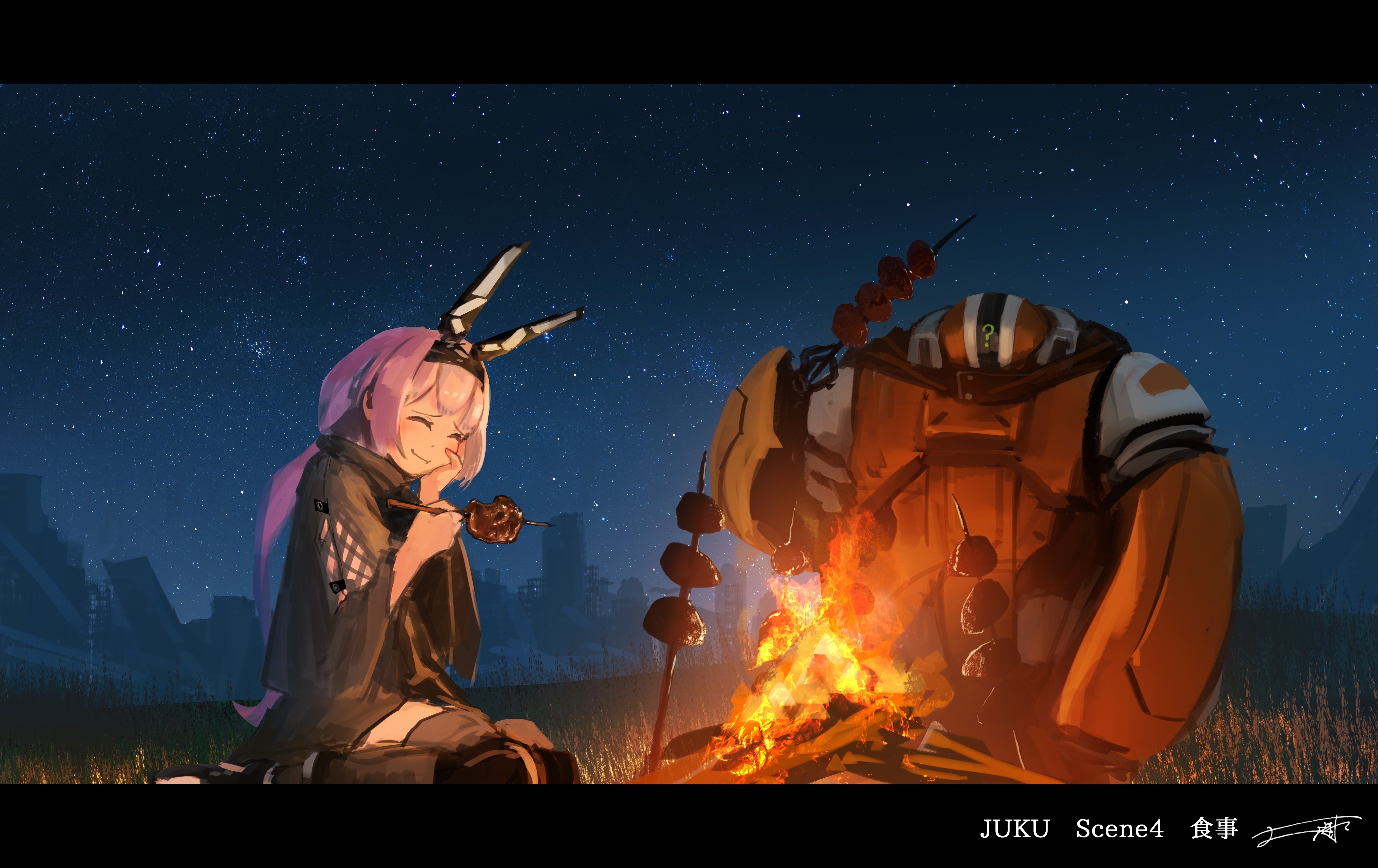 JUKU企画「Live2DでMVを作ろう！」第3回 コンセプトアート・シーンラフ