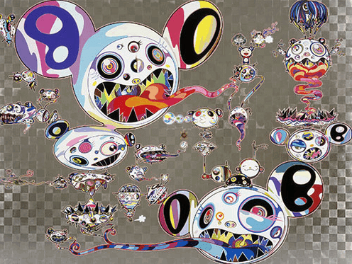CLONE X × TAKASHI MURAKAMI #1 村上羅漢 ポスター（現代版