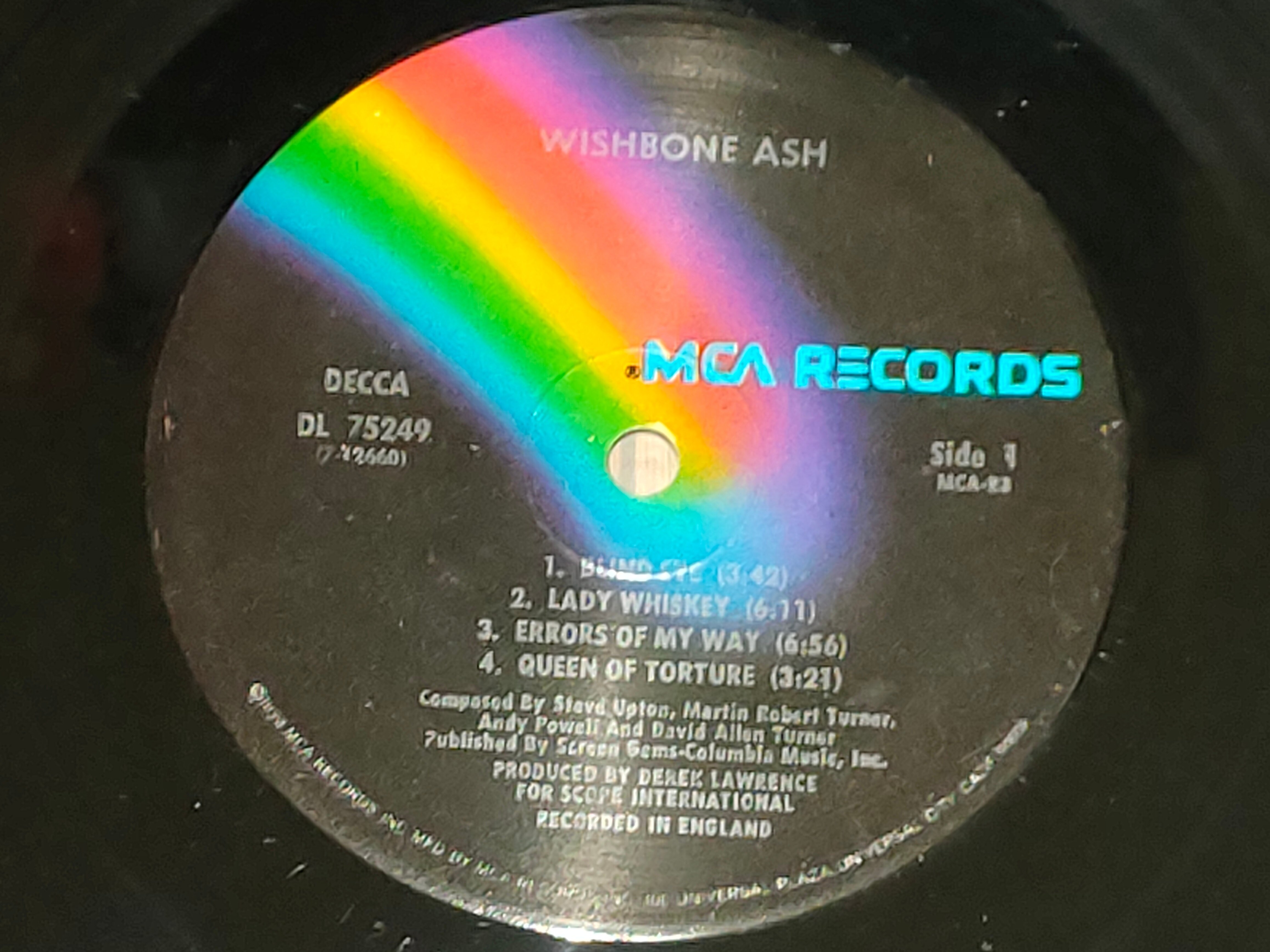 wishbone ash 初回ＵＫオリジナル Wishbone Four】（1973）Wishbone Ash 音が悪すぎるUKoriginal盤