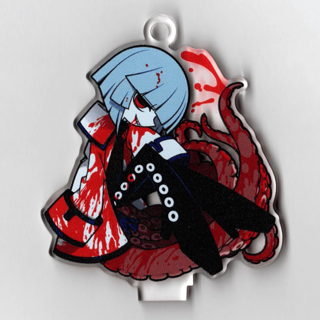 海底囚人 アクリルキーホルダー アクリルスタンド アクキーを印刷所15社にお願いして制作・比較してみた。｜海底囚人