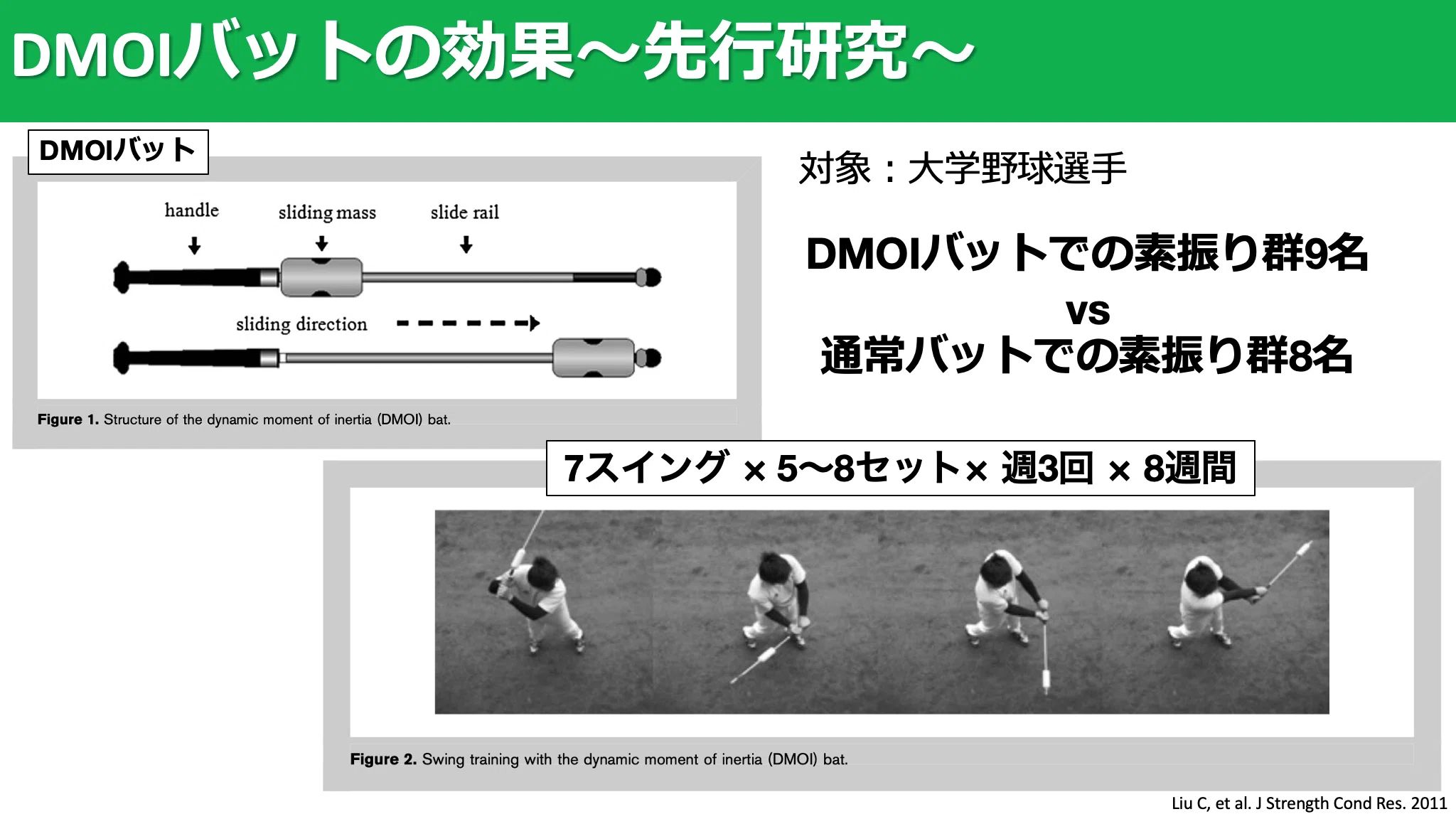 スイング速度を向上させる〇〇バットの科学的根拠】｜【野球を科学する