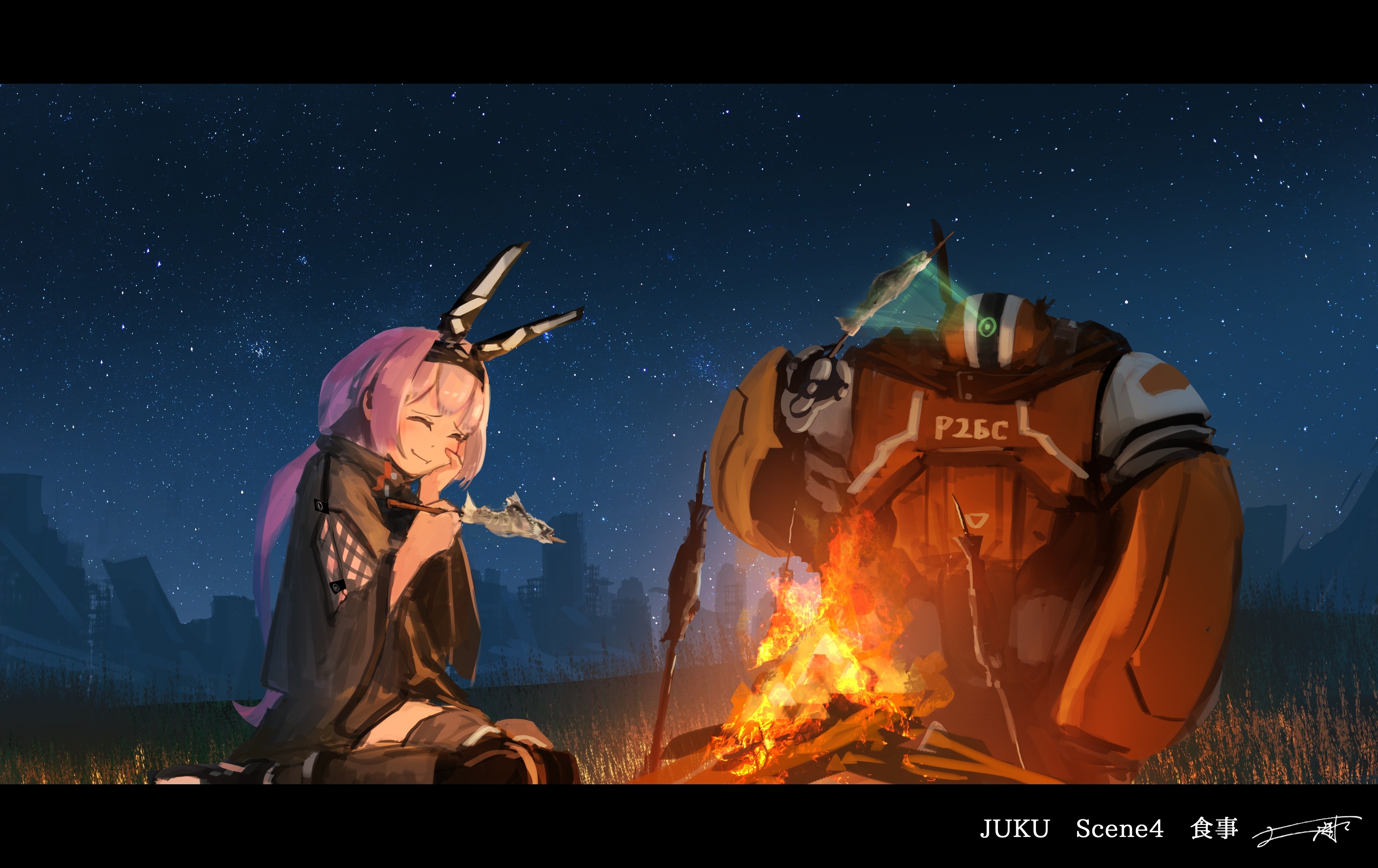 JUKU企画「Live2DでMVを作ろう！」第3回 コンセプトアート・シーンラフ