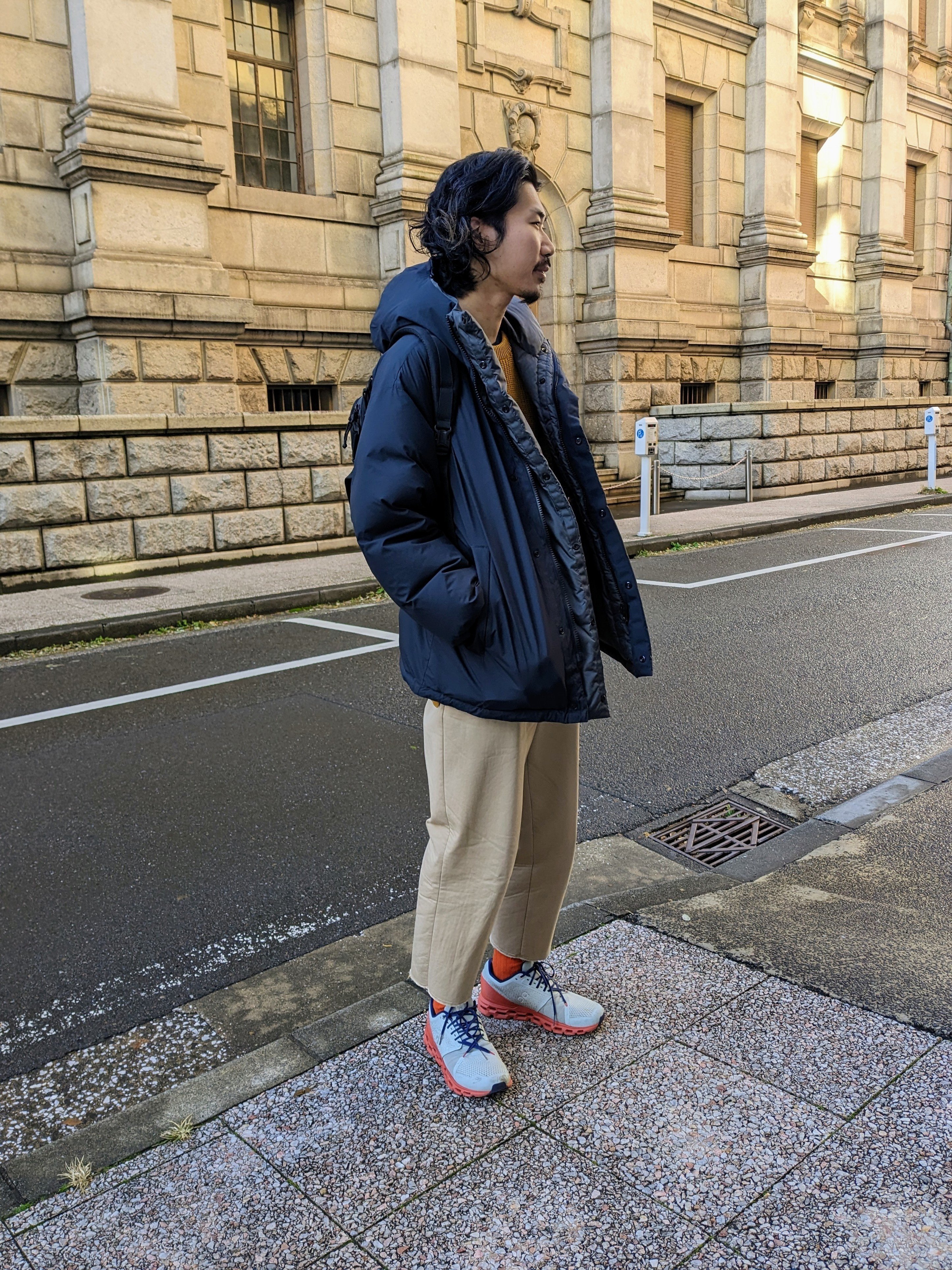 初めてダウンジャケットを買った｜nakanoryo