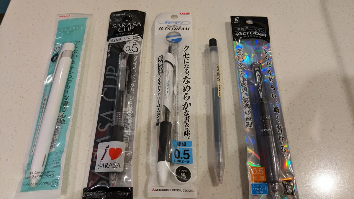 もう迷わない！→コンビニのボールペンぜんぶ買って走れメロス書いたら 