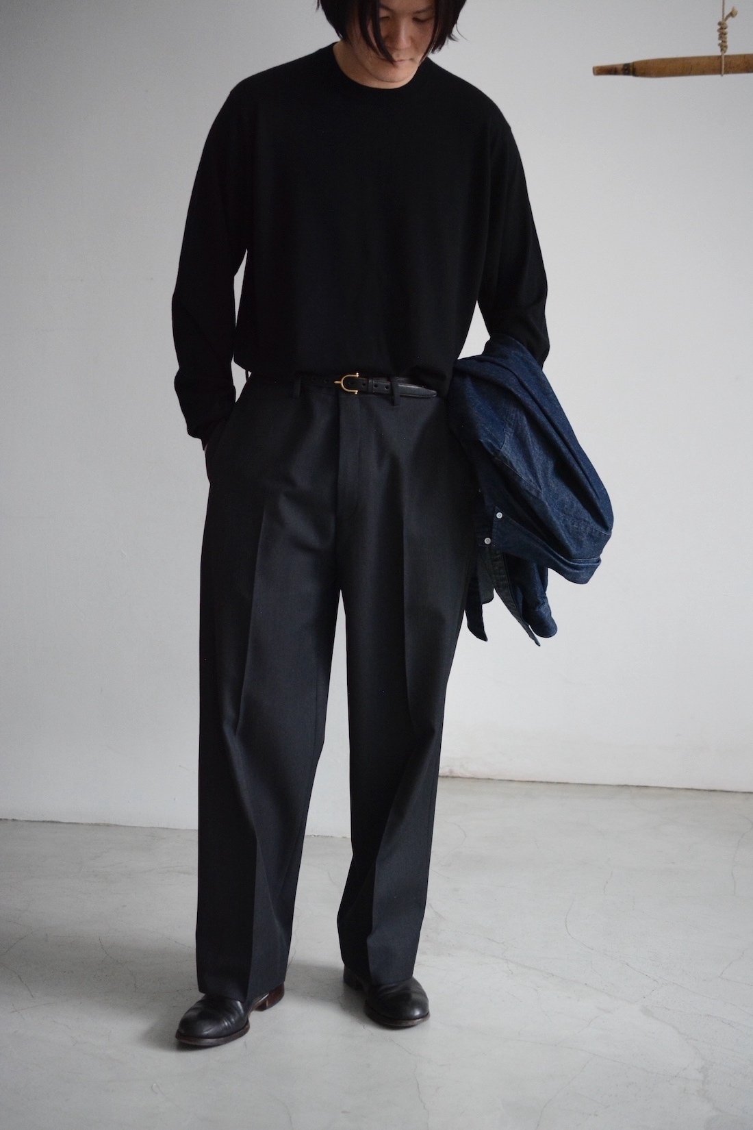 専用A.PRESSE アプレッセ　Covert Cloth Trousers A PRESSEcovert cloth trousers