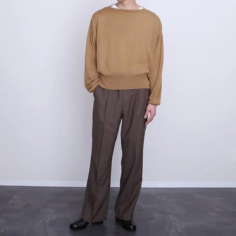 今季初の個人買いはAURALEEのSUPER FINE CASHMERE SILK KNIT BOAT NECK 
