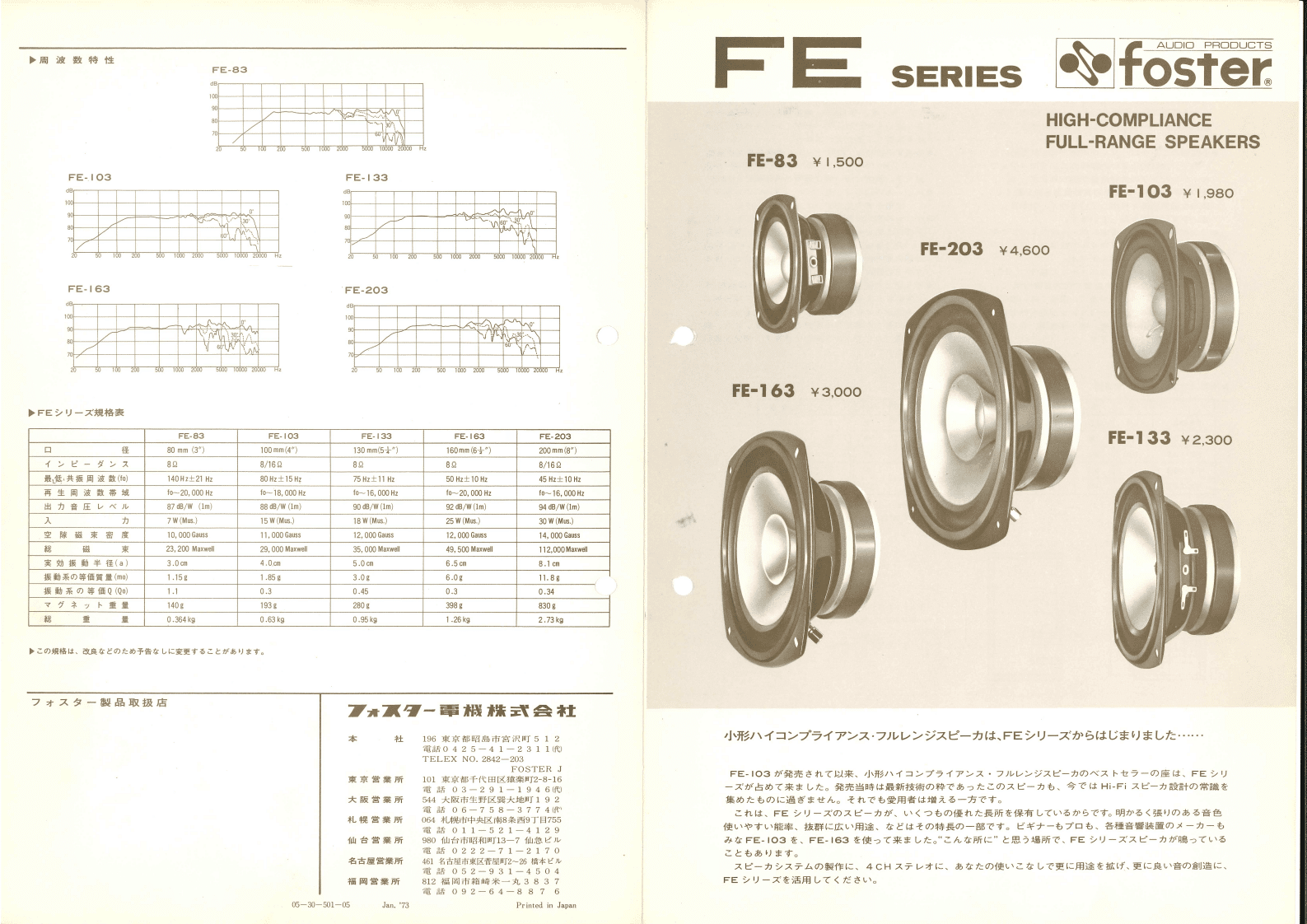 20cmフルレンジスピーカーの魅力｜Fostex