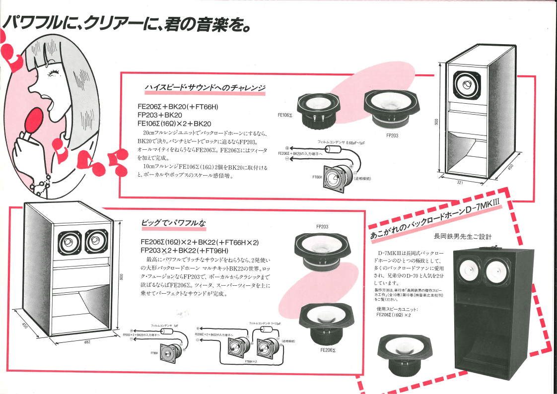 20cmフルレンジスピーカーの魅力|Fostex