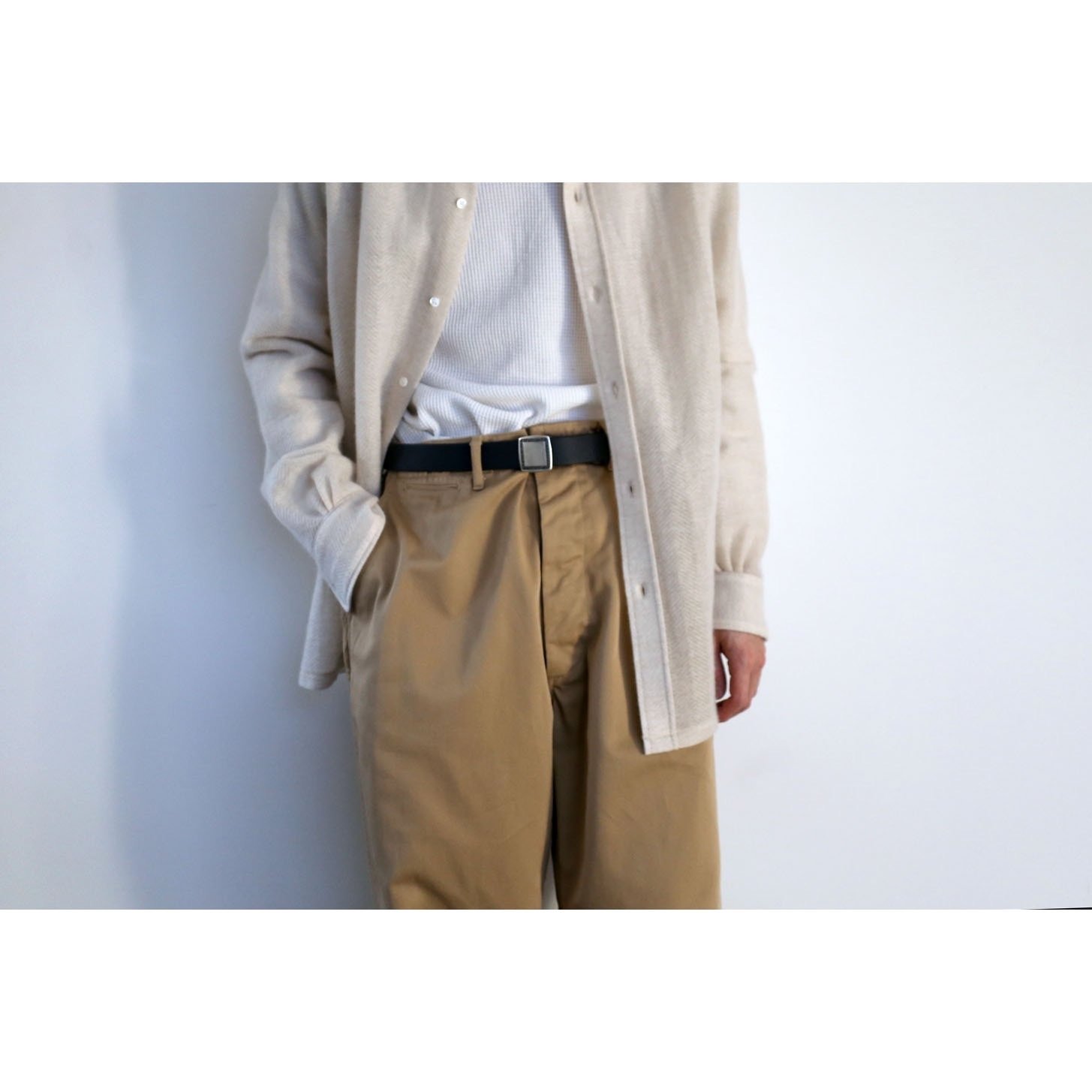 チノパン23SS NICENESS MALDOON キャメル - hrvkrizniput.com