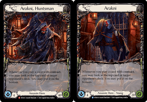 flesh and blood : Arakni 101 より|cb flesh and blood : Arakni 101 より|cb