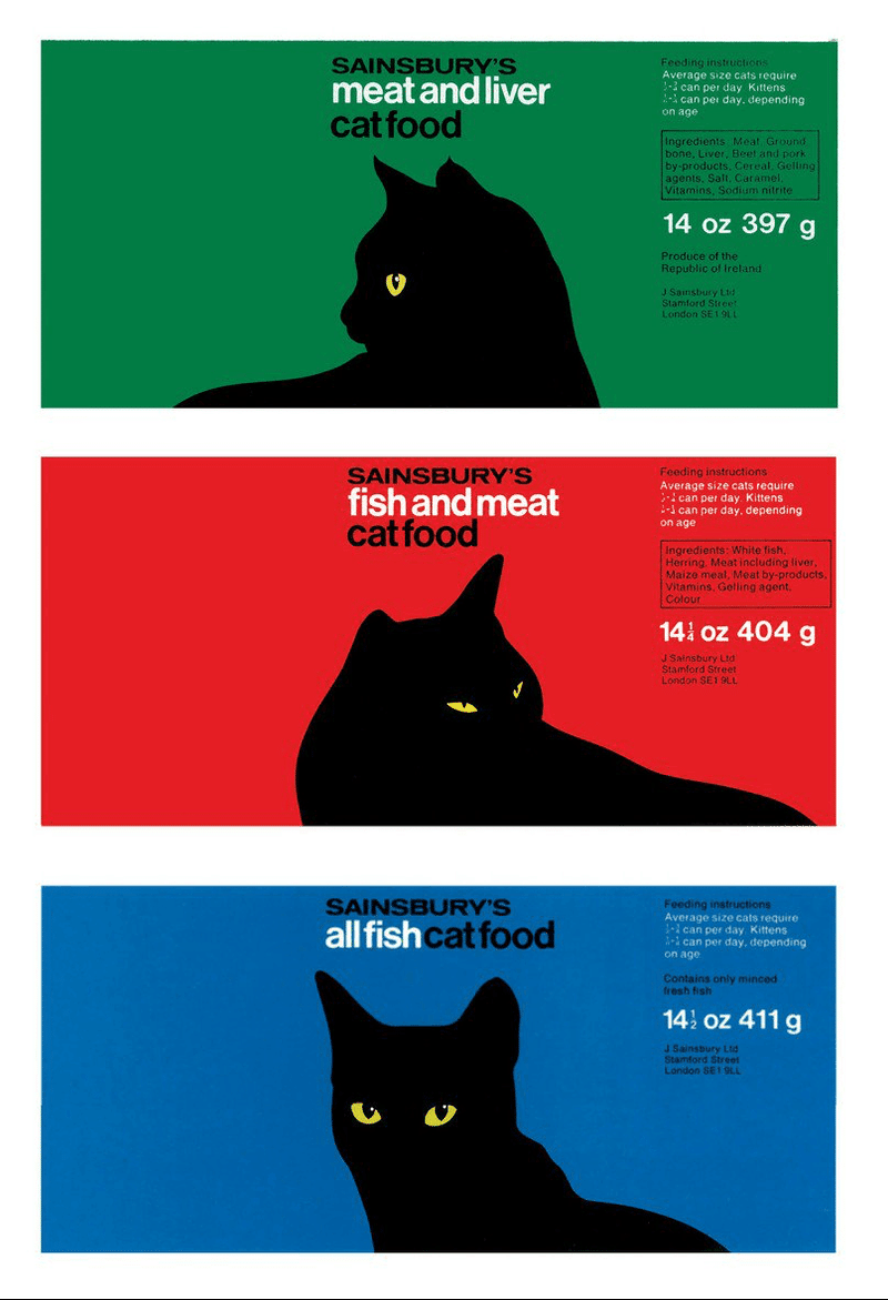 Sainsbury's fish and meat cat food｜pwm｜note