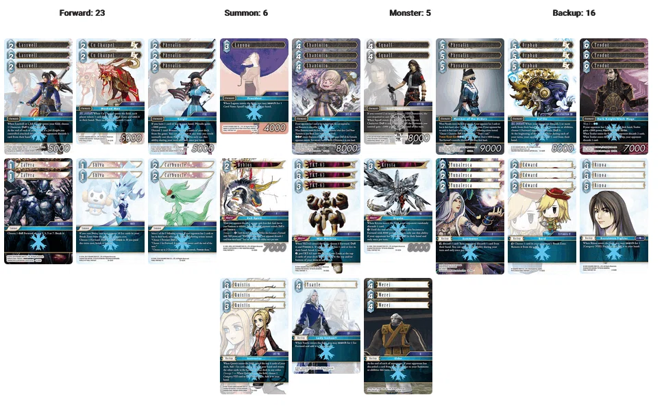 FFTCG】OPUS18環境の氷単考察｜ちょーぎょーじ