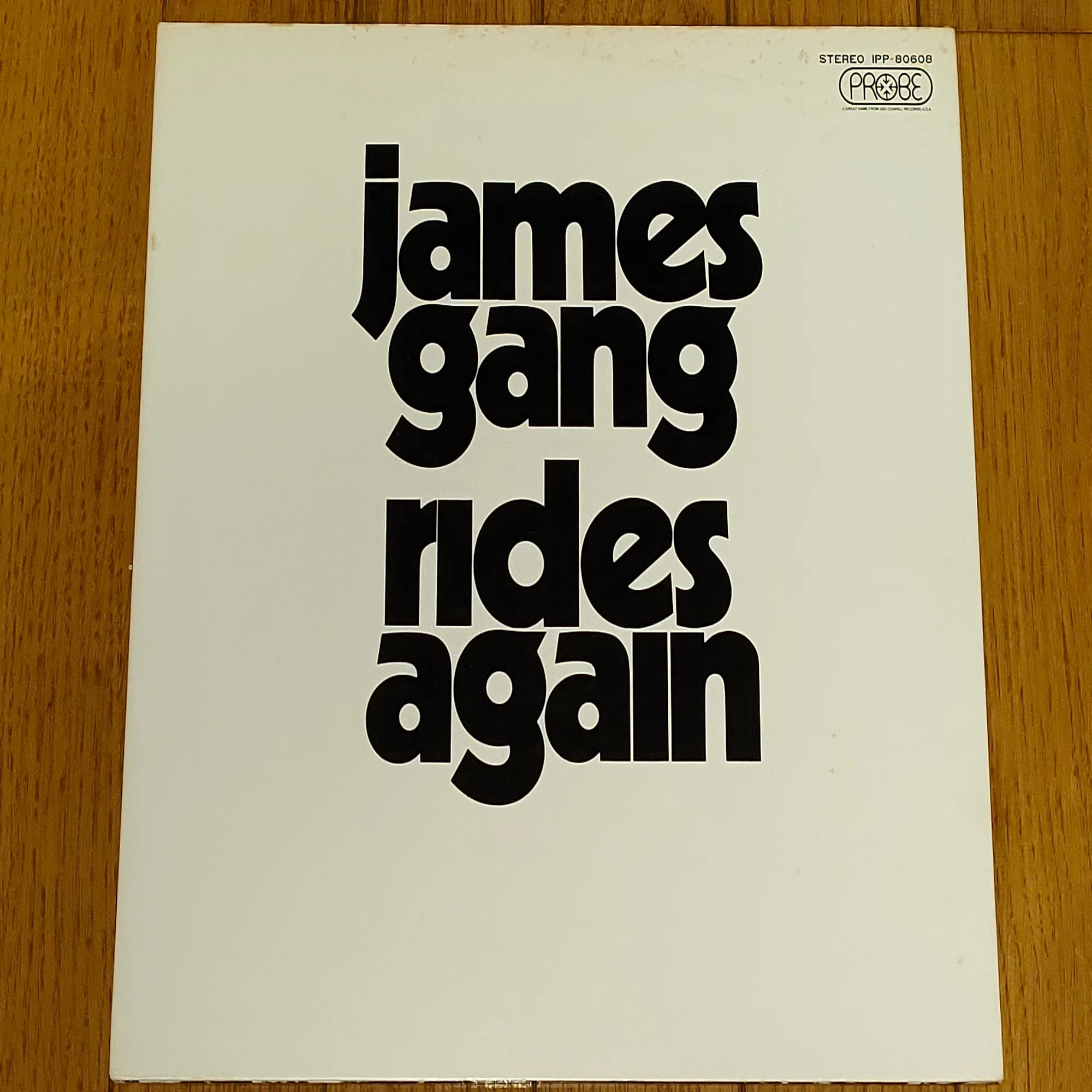 James Gang Rides Again】(1970) アナログ盤から見た 